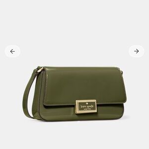 NWT - Kate Spade Reegan Patent Mini Flap Crossbody Purse